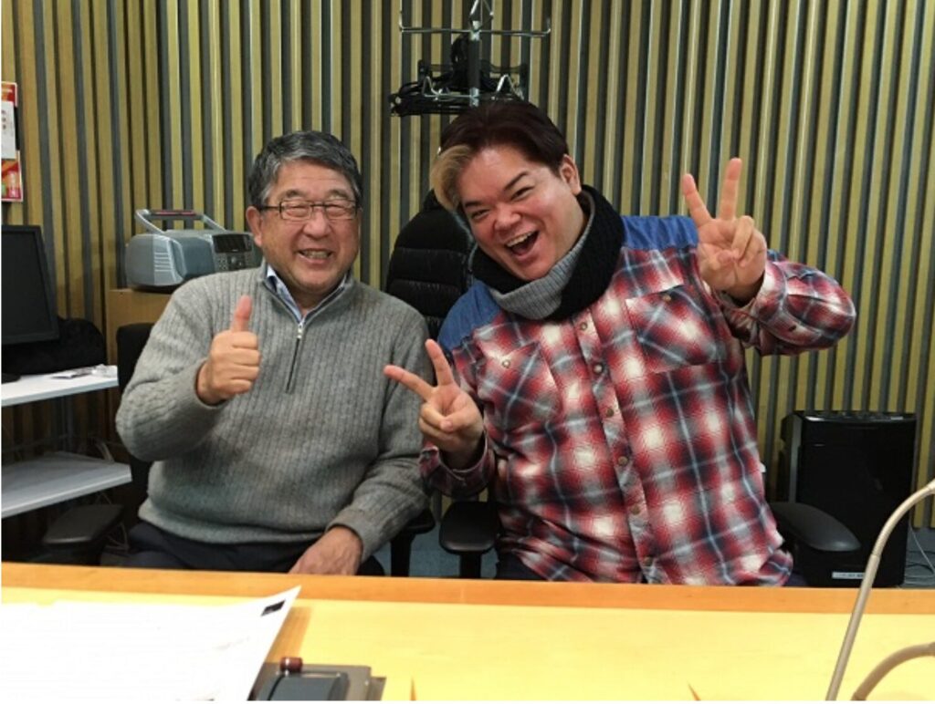 岡本知高さんと徳光さん