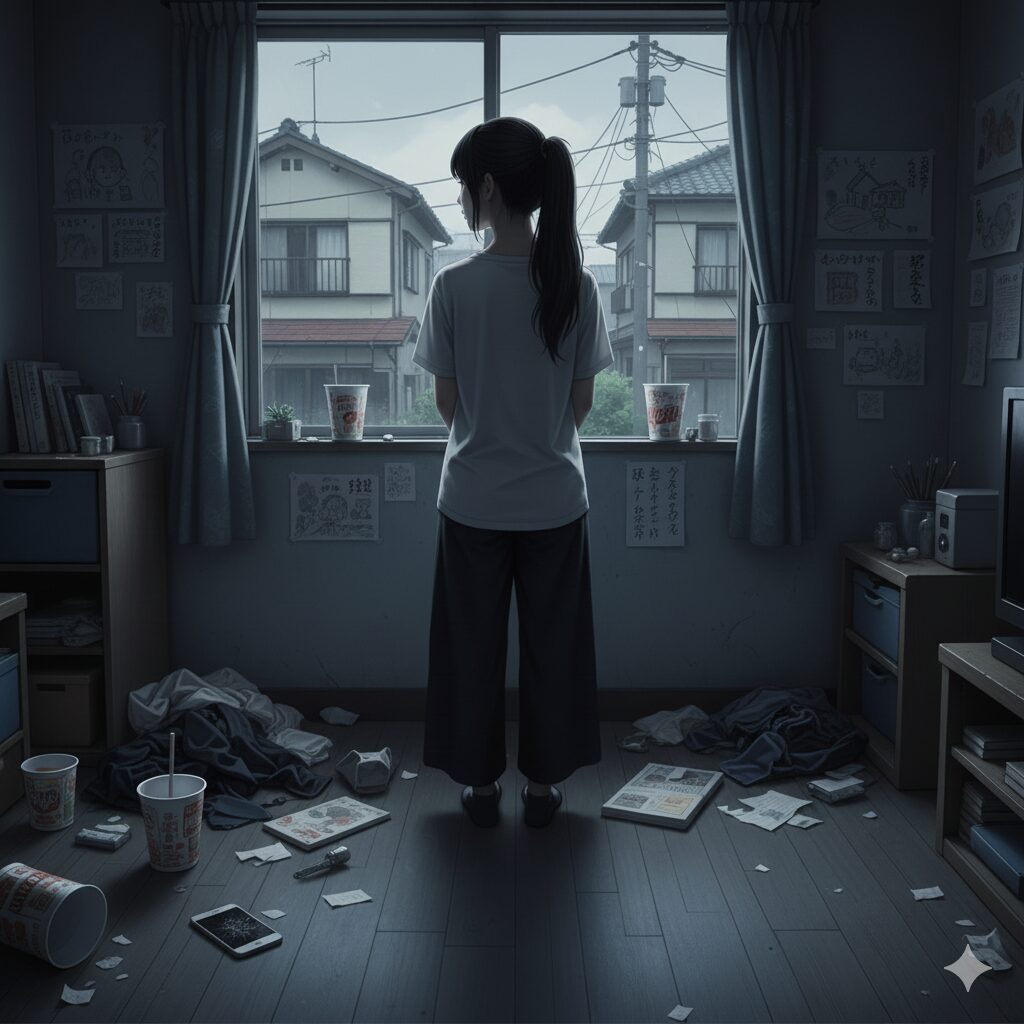 明石愛花容疑者(イメージ)