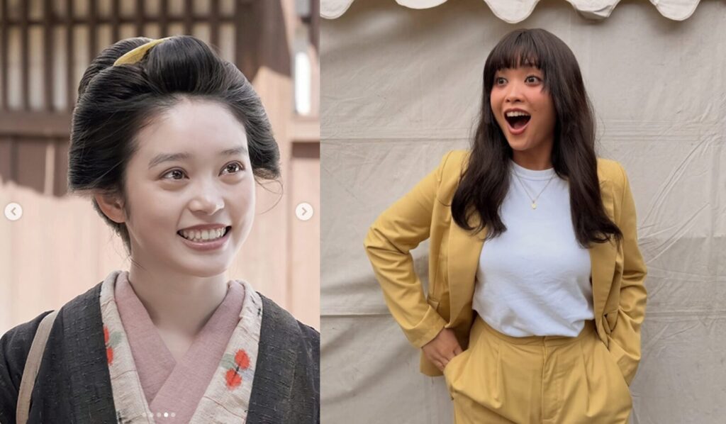 左：高石あかリさんのものまね　右：あいみょんのものまね
（カトリーナ陽子さん）