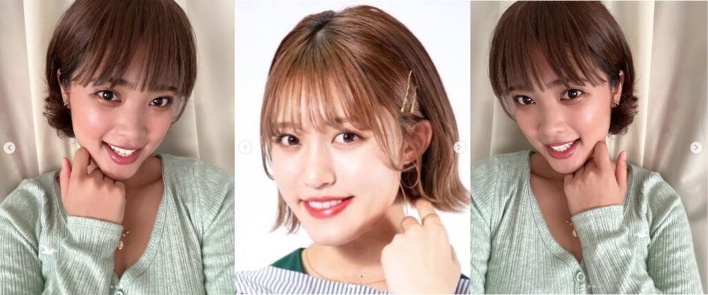 王林さんのものまね（カトリーナ陽子さん）