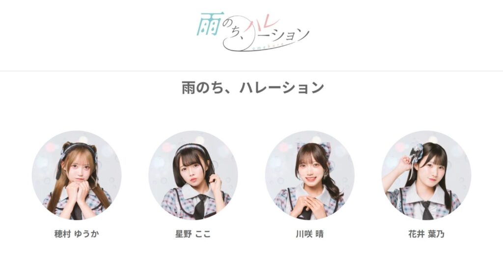 雨のち、ハレーション