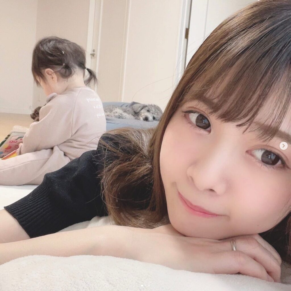 伊藤祐奈さんと子供（第一子）