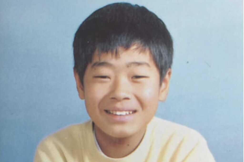 山上徹也被告(小学生の頃)